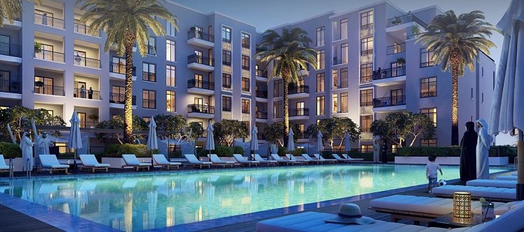 Azure Beach Residences in Maryam Island is a water-front development comprising of studio,1BR, 2BR& 3BR apartments by Eagle Hills Developers.